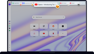 Tab Emojis nel browser Opera