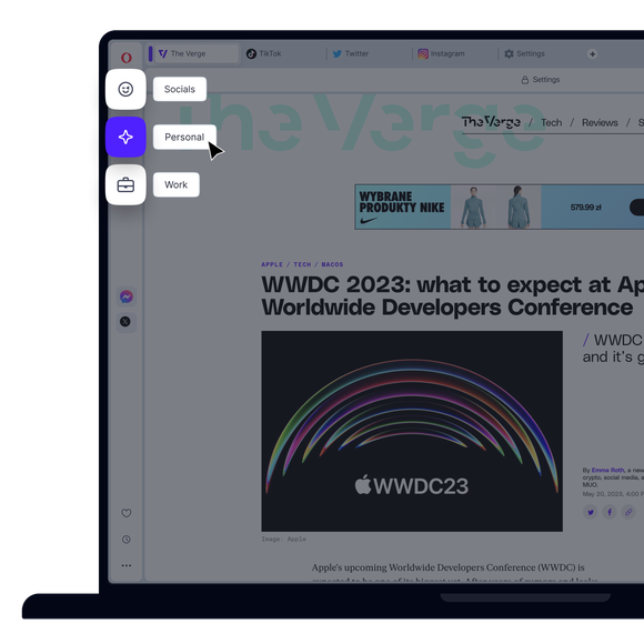 Keep your browsing organized